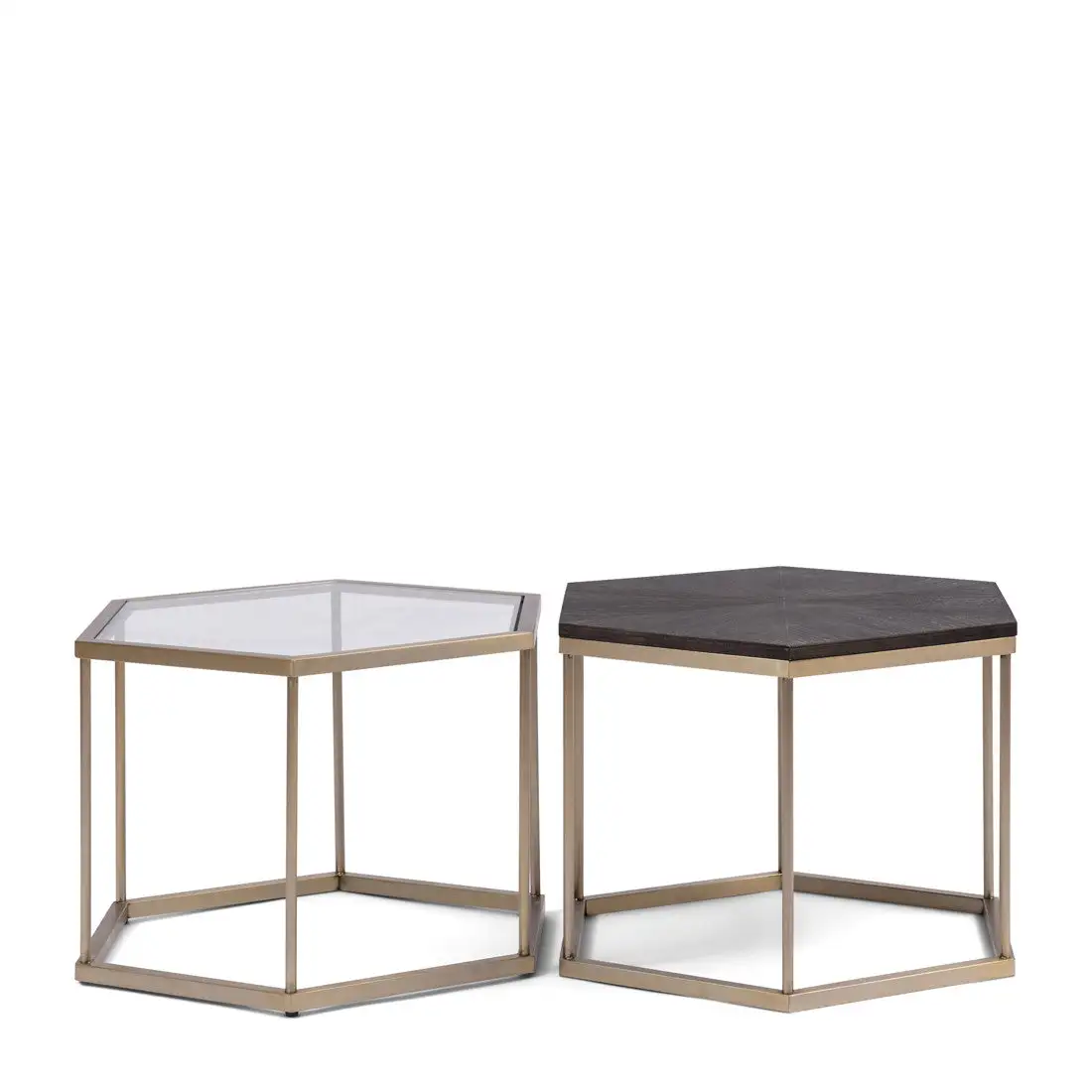 Riviera Maison Costa Mesa Hexagon Side Table - Image 8