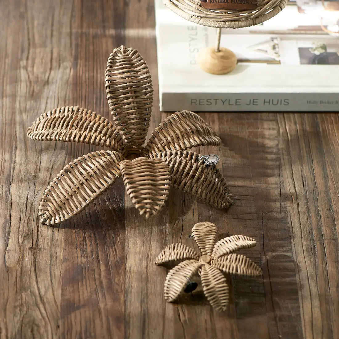 Riviera Maison Rustic Rattan Decoration Flower (Extra Small)