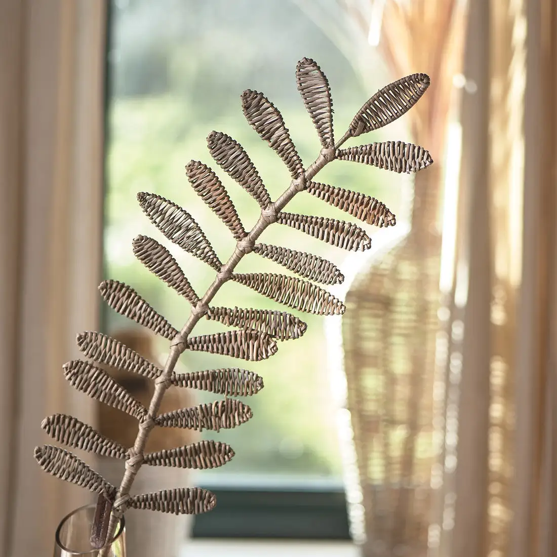 Riviera Maison Rustic Rattan Leaf Bamboo - Image 3