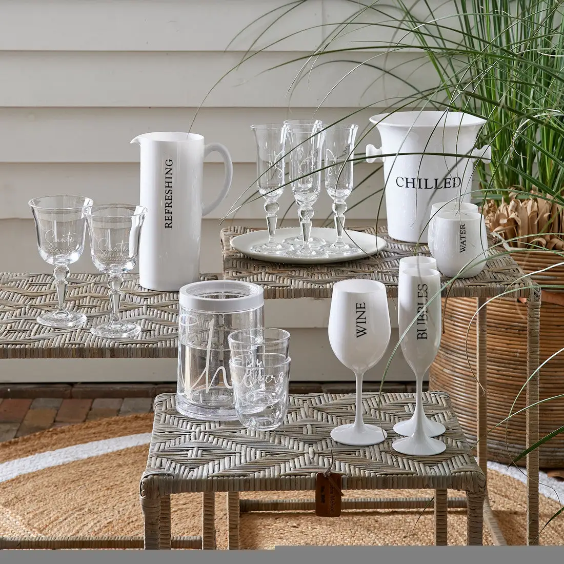 Riviera Maison Cheers To Summer Wine Cooler - Image 2