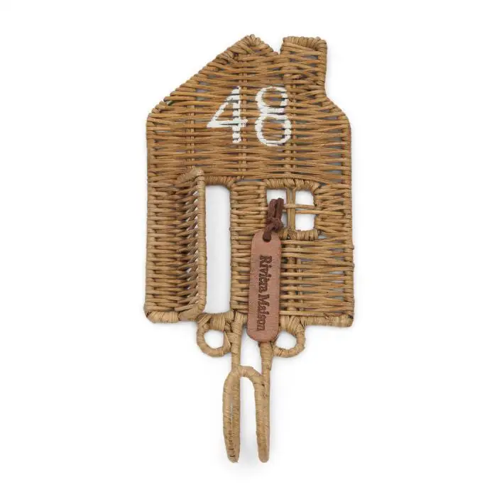 Riviera Maison Rustic Rattan Happy Home Hook - Image 2
