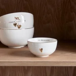Riviera Maison Food Lovers Heart Bowl Dia 9,5