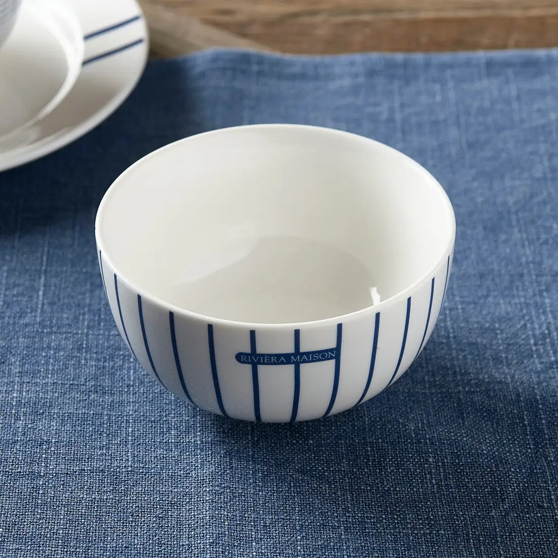 Riviera Maison Sylt Porcelain Bowl (White)