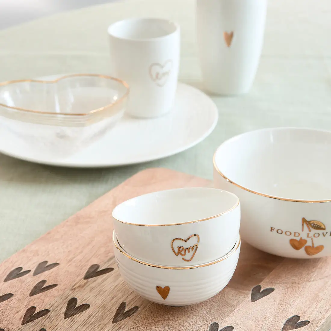 Riviera Maison Food Lovers RM Bowl Dia 9,5 - Image 2