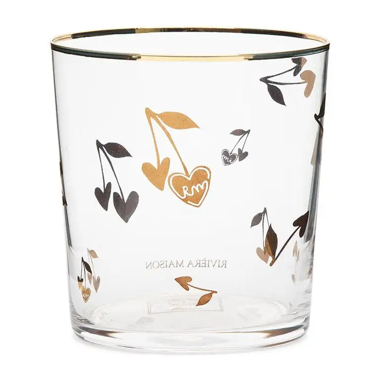 Riviera Maison Food Lovers Glass (Small) - Image 2