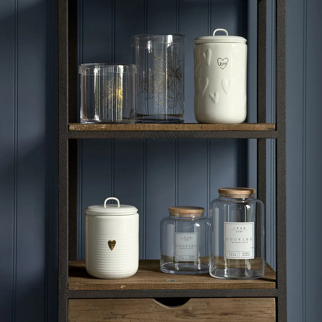 Riviera Maison Cooking Ingredients Storage Jar (Large) - Image 2