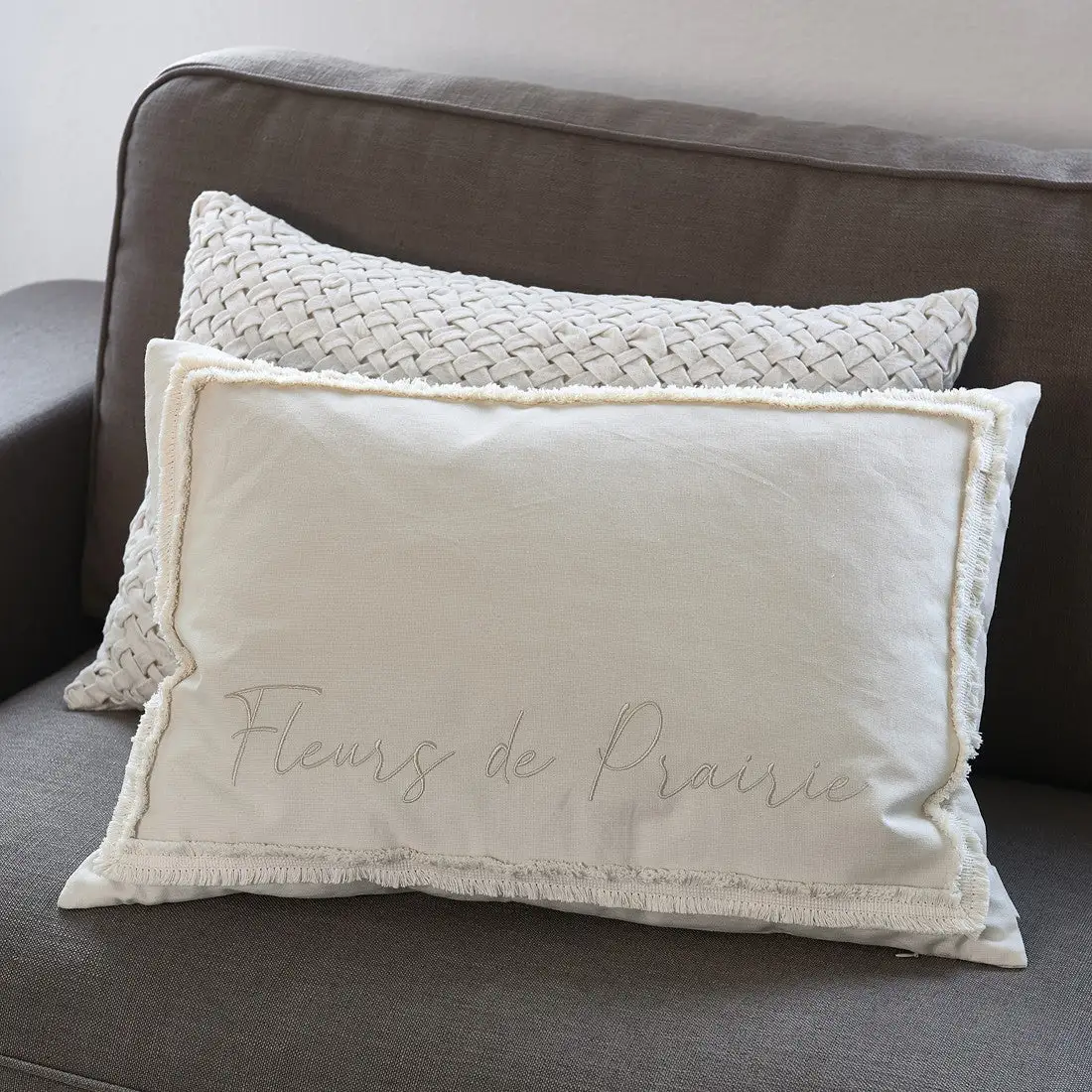 Riviera Maison Fleurs Signature Pillow Cover - 45x65cm