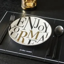 Riviera Maison Enjoy Your Meal Breakfast Plate