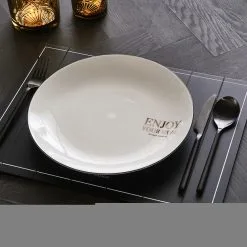 Riviera Maison Enjoy Your Meal Dinner Plate