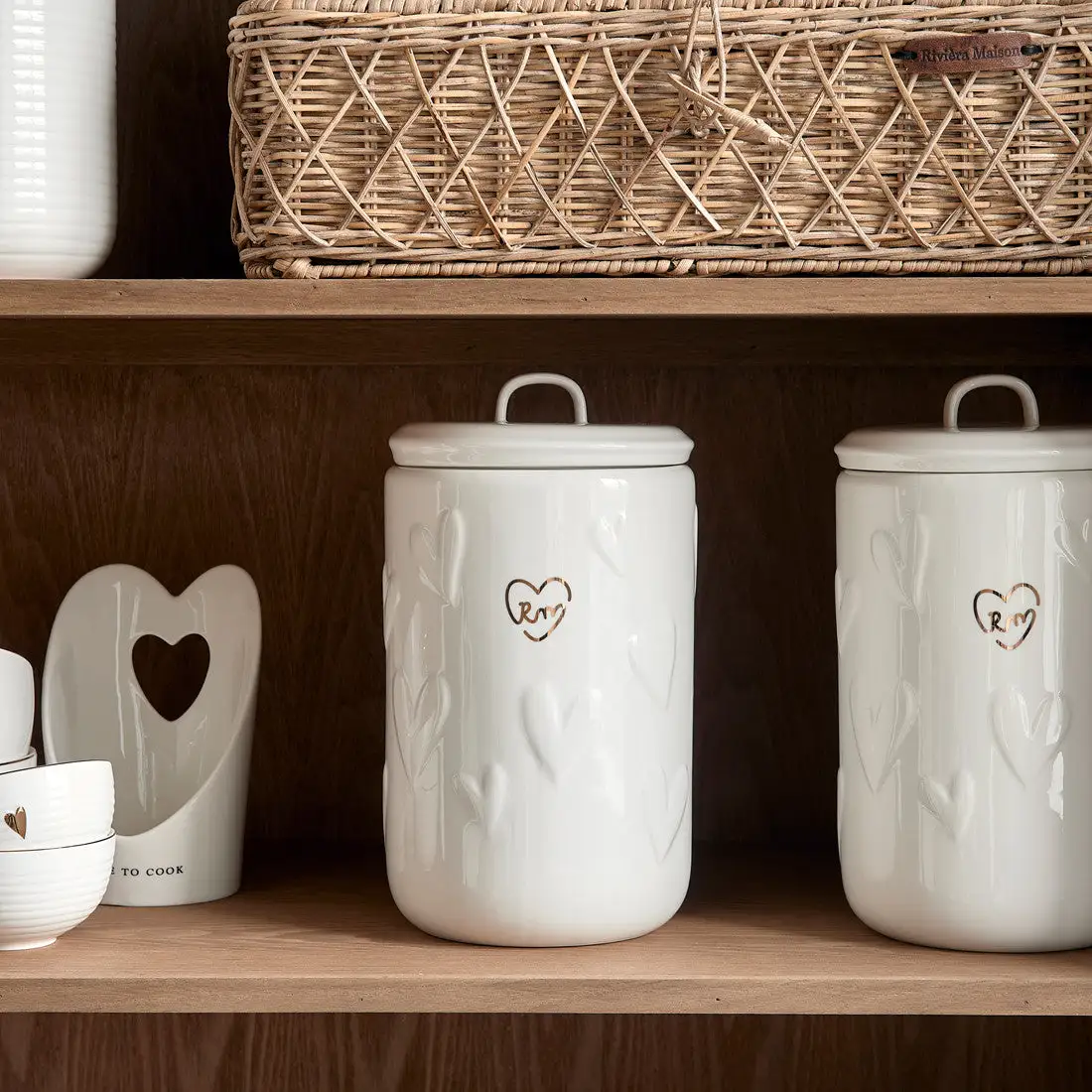 Merry Harriers Food Lovers Storage Jar L