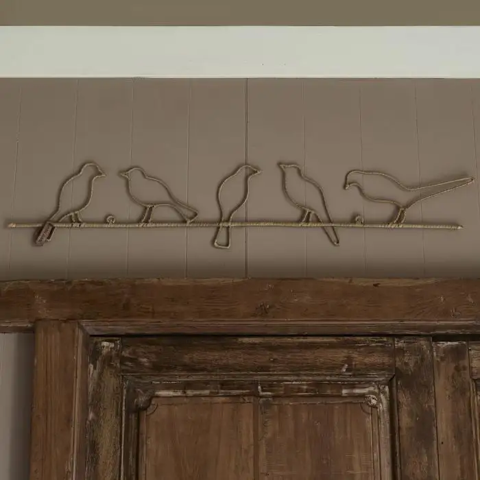 Riviera Maison Rattan Bird Wall Decoration