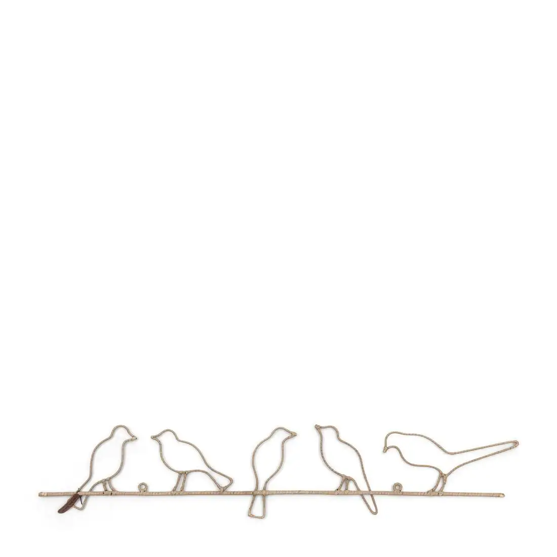 Riviera Maison Rattan Bird Wall Decoration - Image 2