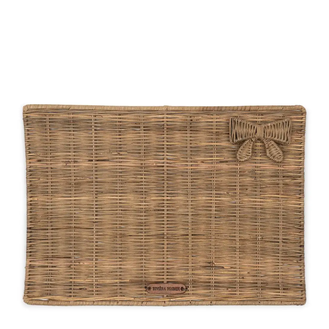 Riviera Maison Rustic Rattan Pretty Bow Placemat - Image 2