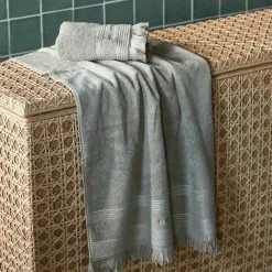 Riviera Maison Serene Guest Towel Stone 50x30
