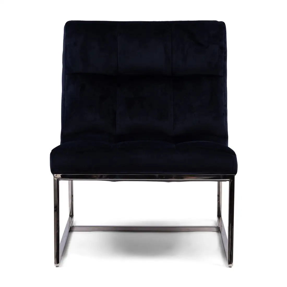 Thompson Place Chair, Velvet III, Indigo - Image 2