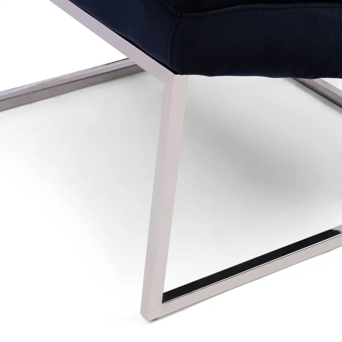 Thompson Place Chair, Velvet III, Indigo - Image 7