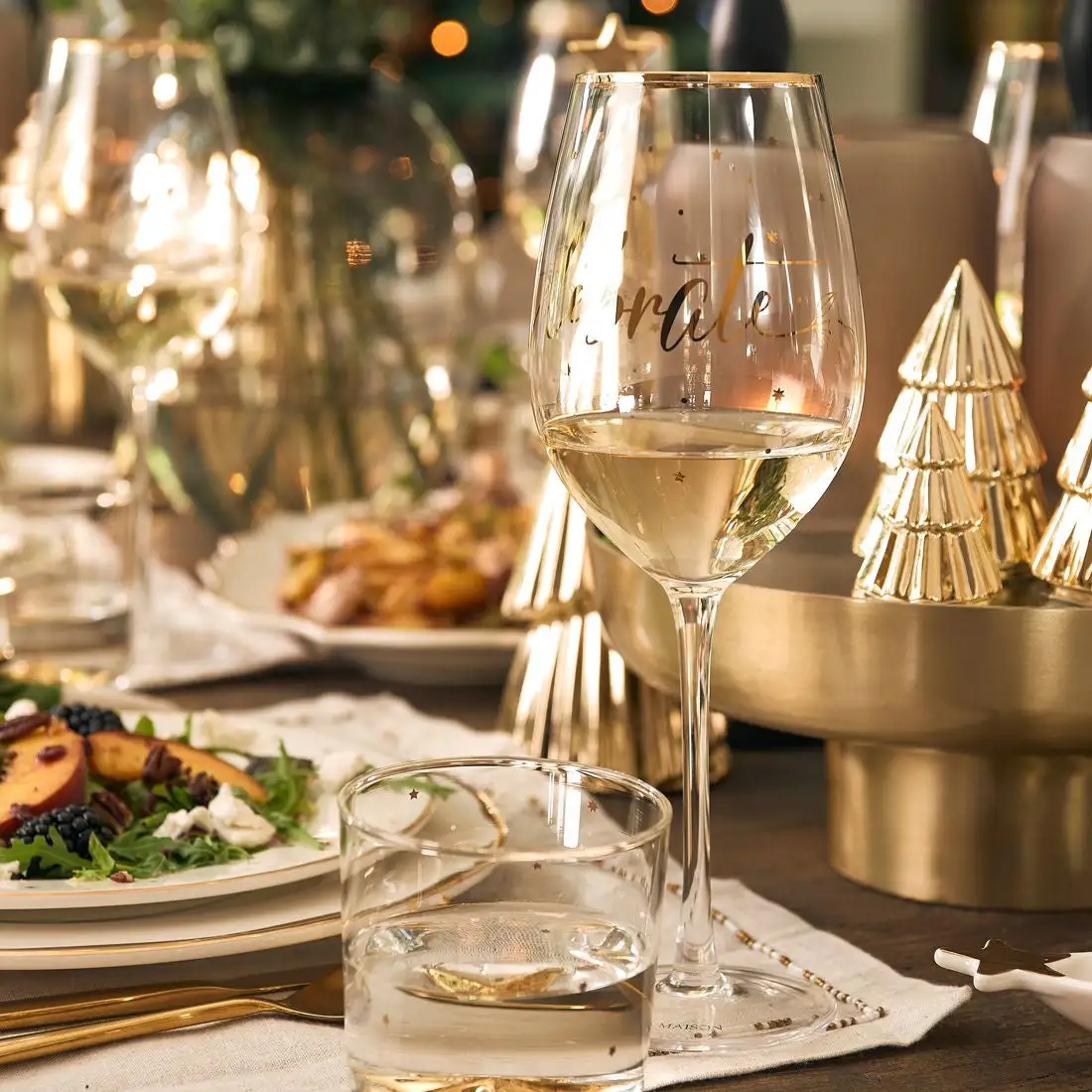 Riviera Maison Celebrate Wine Glass - Image 3