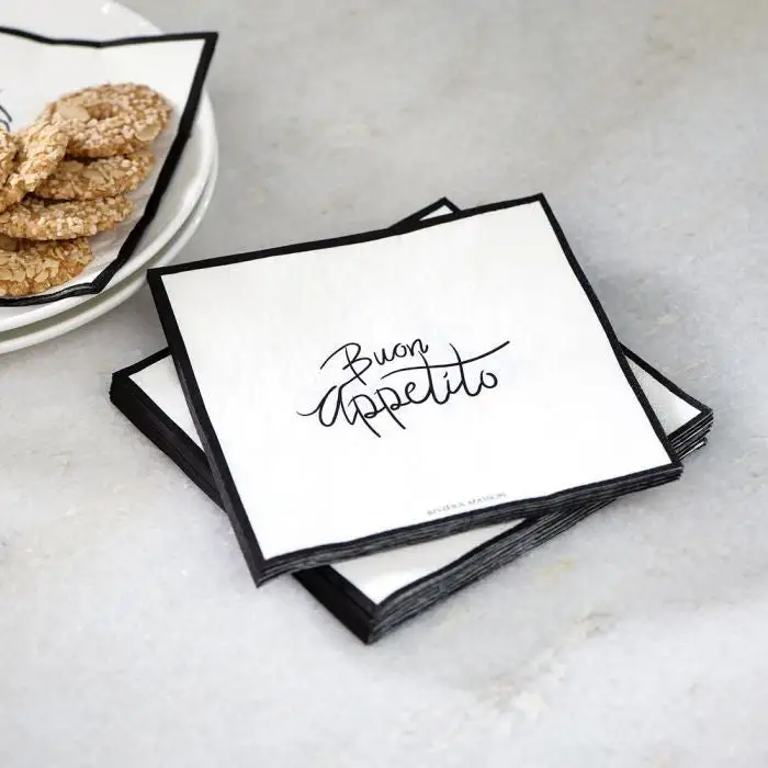 Riviera Maison Paper Napkin RM Buon Appetito