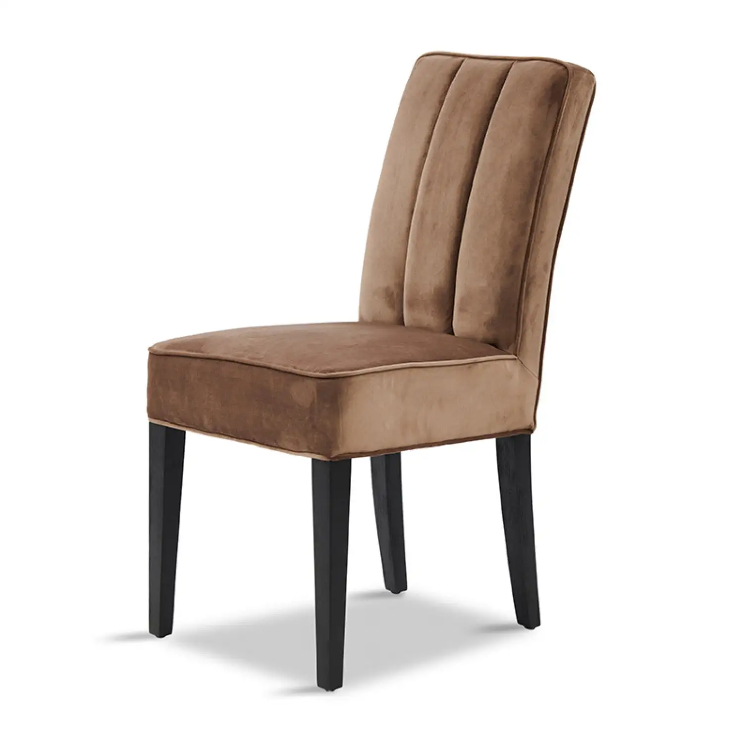 The Jade Dining Chair, Velvet III, Golden Mink - Image 2