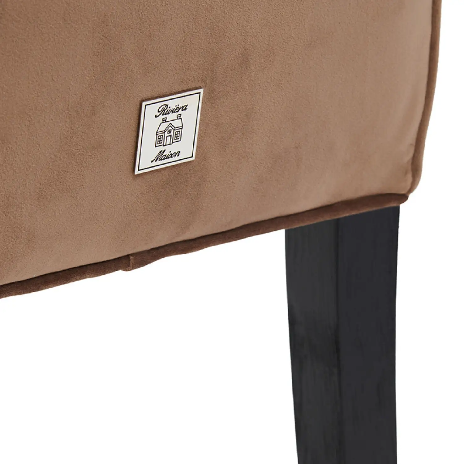 The Jade Dining Chair, Velvet III, Golden Mink - Image 4