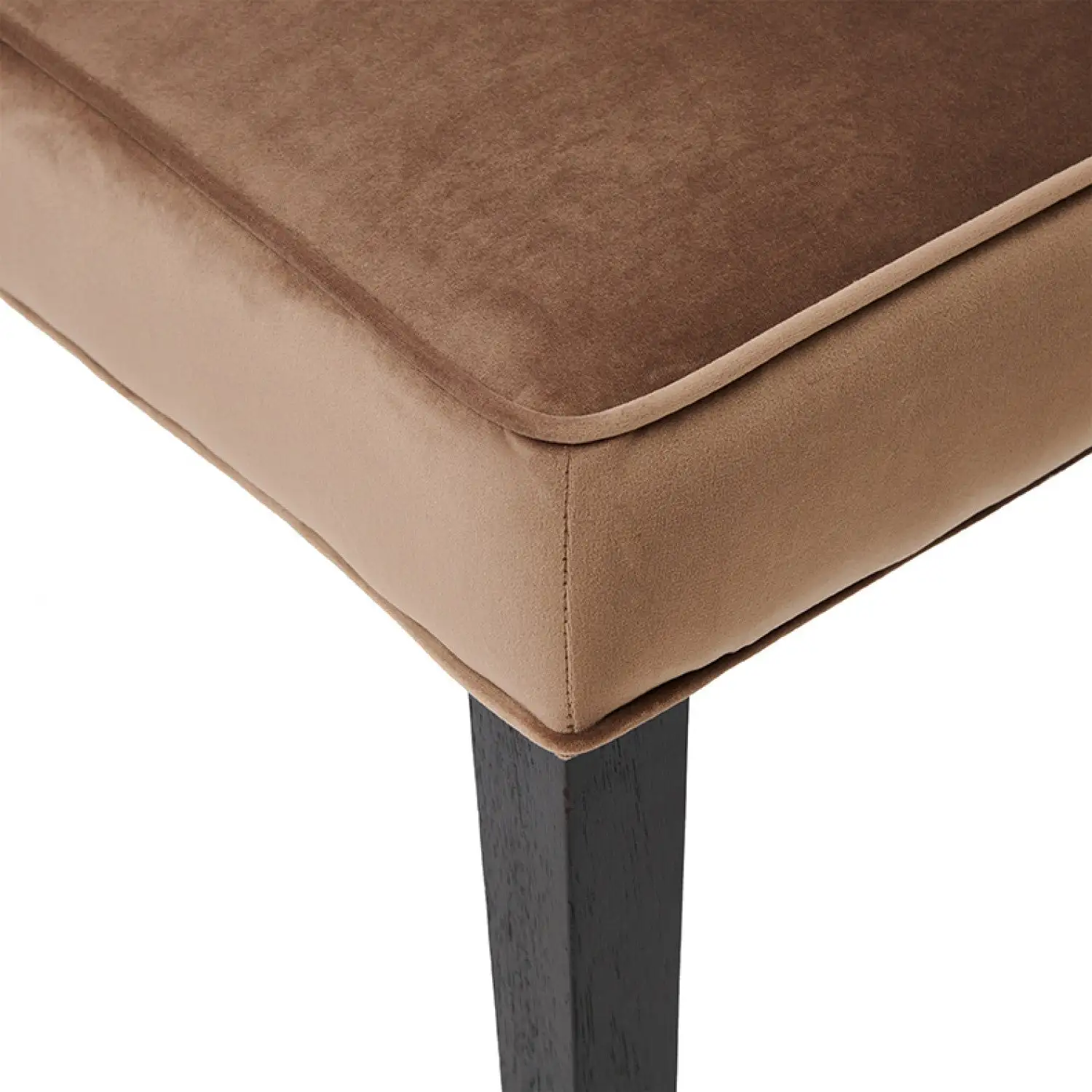 Balmoral Dining Chair, Velvet III, Golden Mink - Image 5