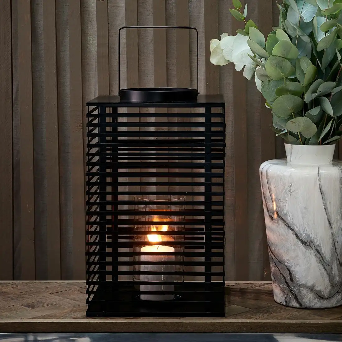 Riviera Maison Stafford Square Lantern Black