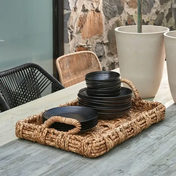 Riviera Maison Urban Outdoor Bowl Black S - Image 2