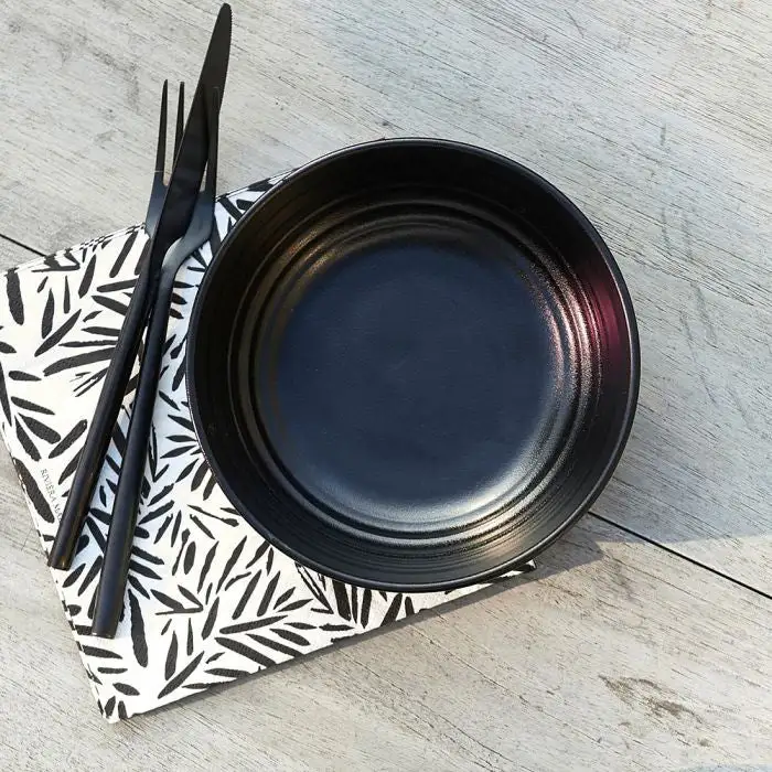 Riviera Maison Urban Outdoor Bowl Black S - Image 6
