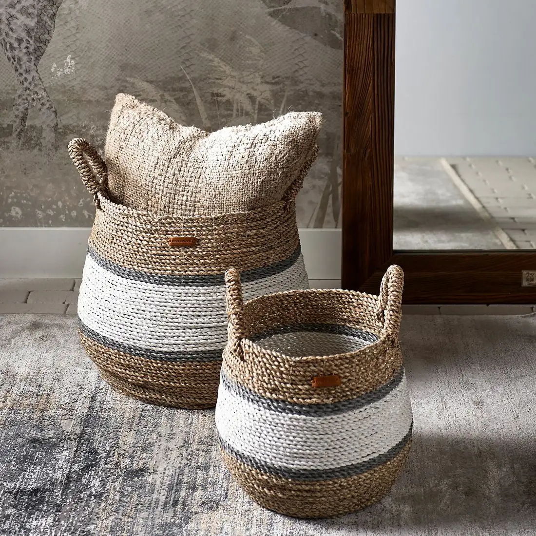 Riviera Maison Ocean Breeze Basket Set Of 2 Pieces - Image 6