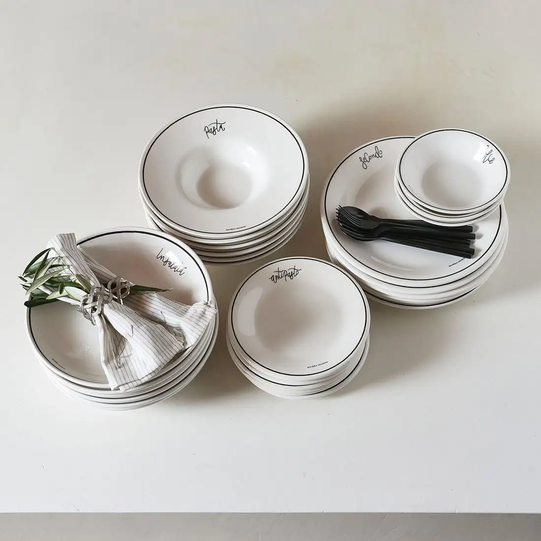 Riviera Maison La Dolce Vita Salad Bowl - Image 3