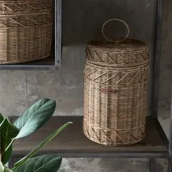 Riviera Maison Rustic Rattan Nusa Dua Basket High