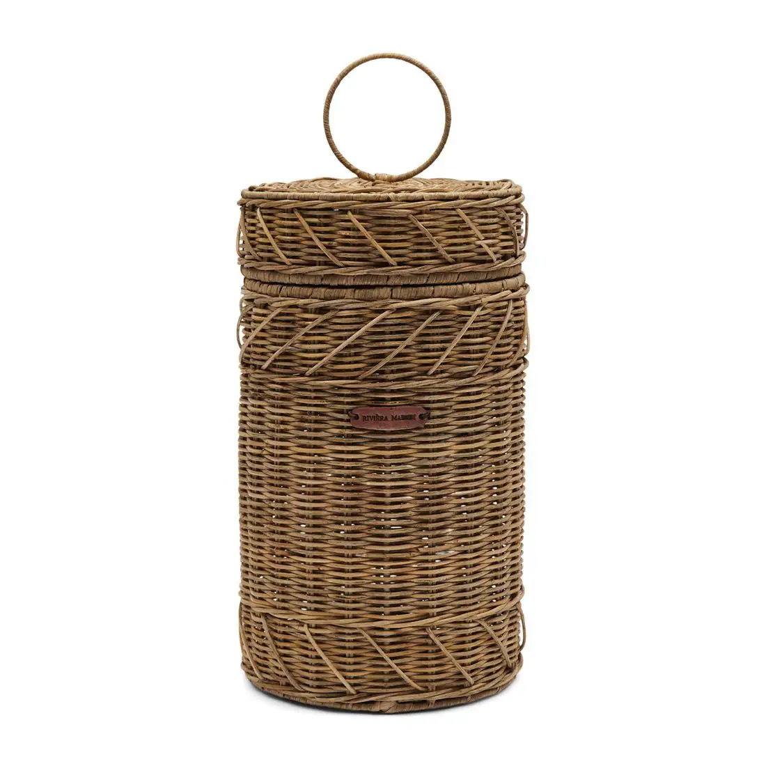 Riviera Maison Rustic Rattan Nusa Dua Basket High - Image 2