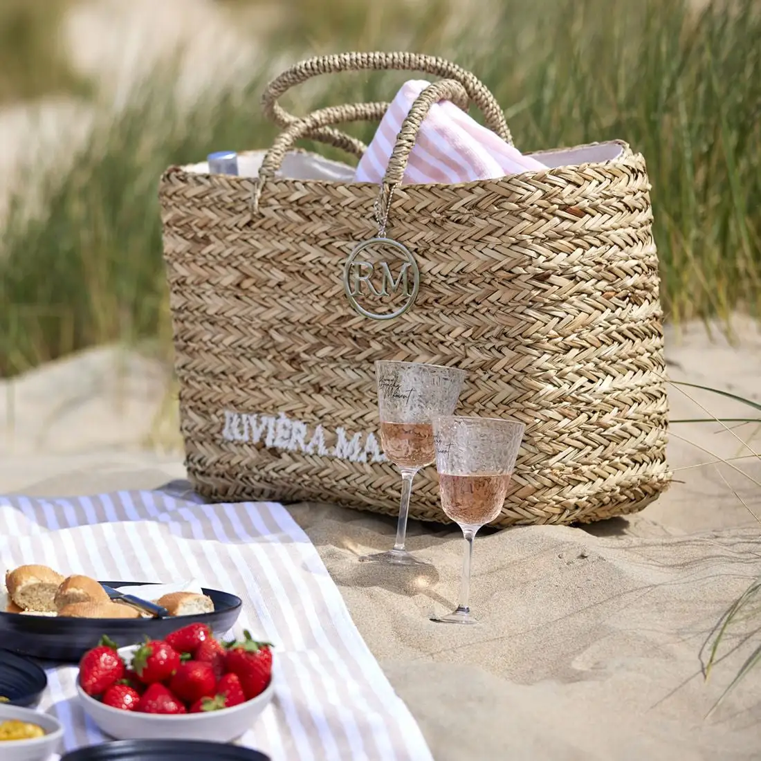 Riviera Maison RM Luxury Beach Bag - Image 3