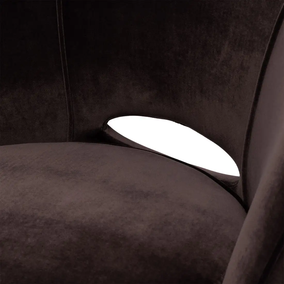 Taylor Lobby Armchair, Mohet, Aubergine - Image 6