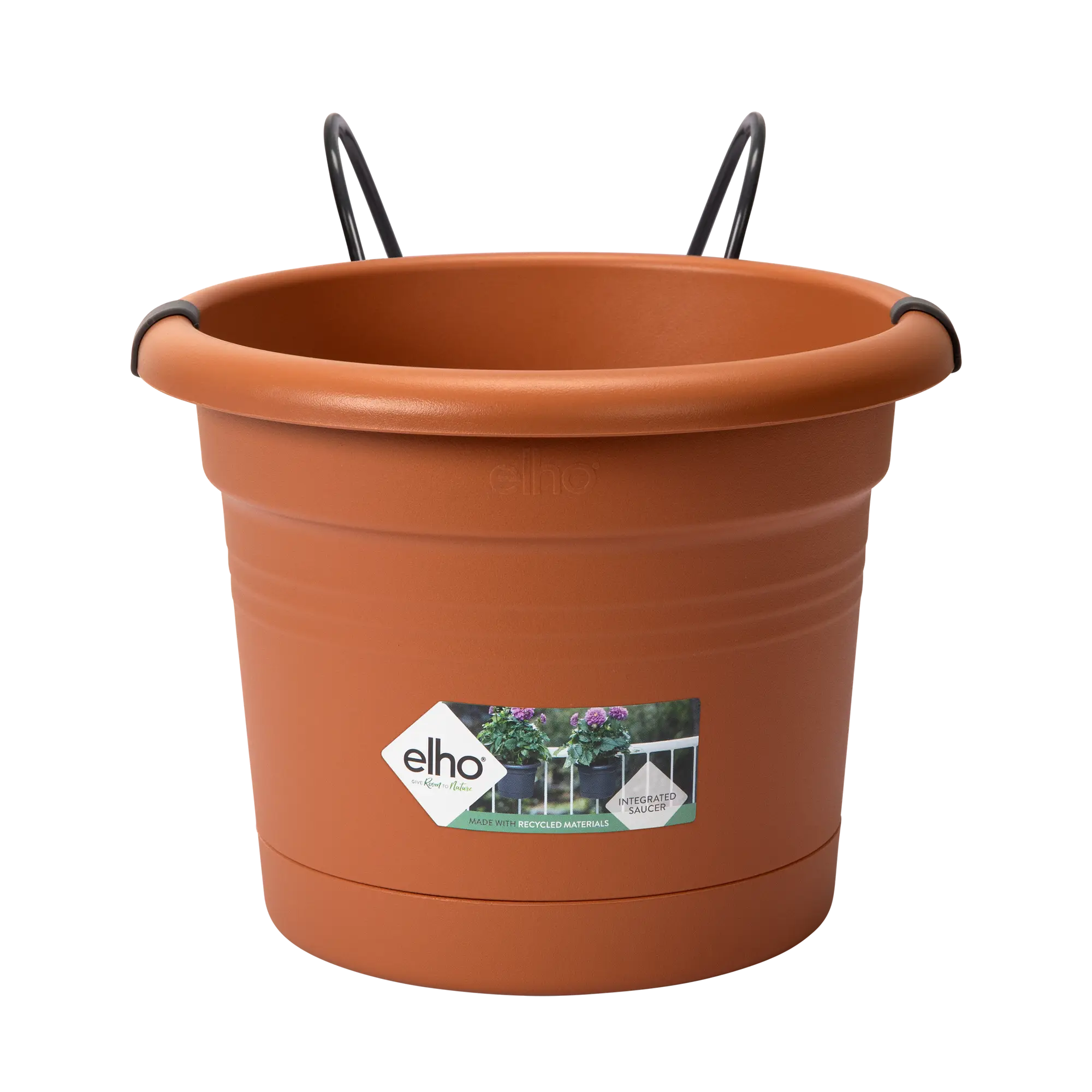 Elho Green Basics Balcony Potholder All-In-1 (Terra) - Image 3