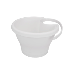 Elho Corsica Drainpipe Clicker 24Cm (White)