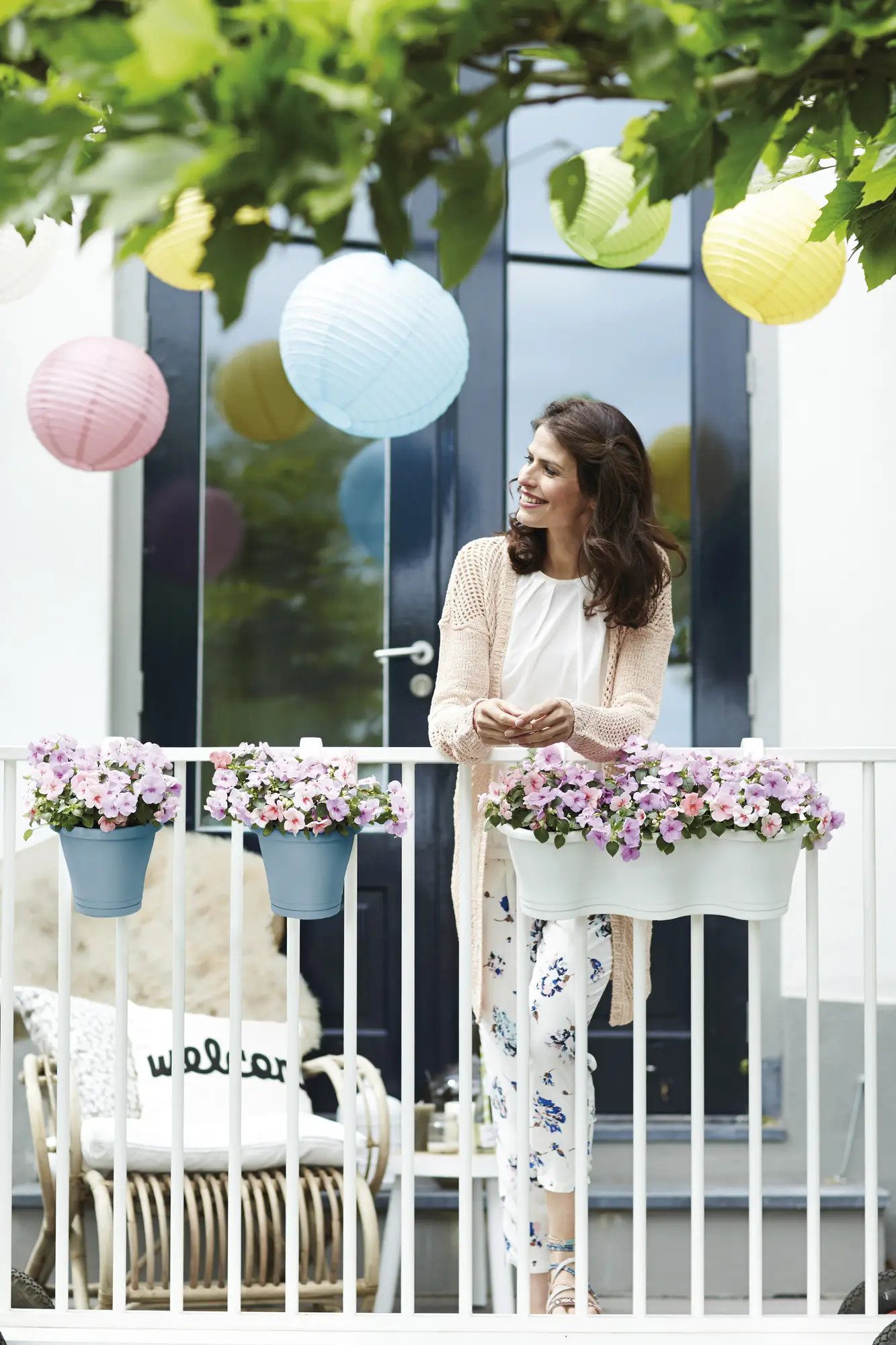 Elho Corsica Easy Hanger Single (Blue) - Image 4