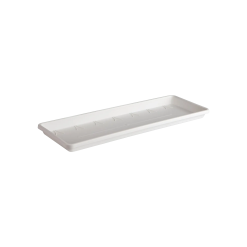 Elho Barcelona Trough Saucer 70Cm (White)