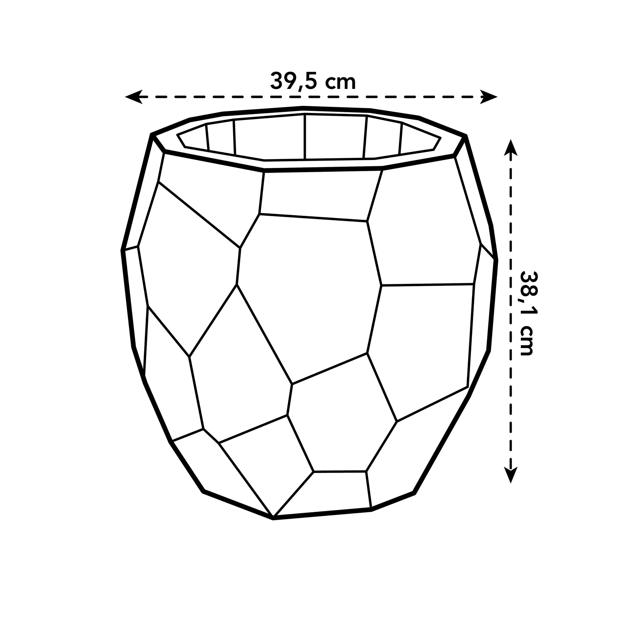 Elho Pure Edge 40 (Grey) - Image 4