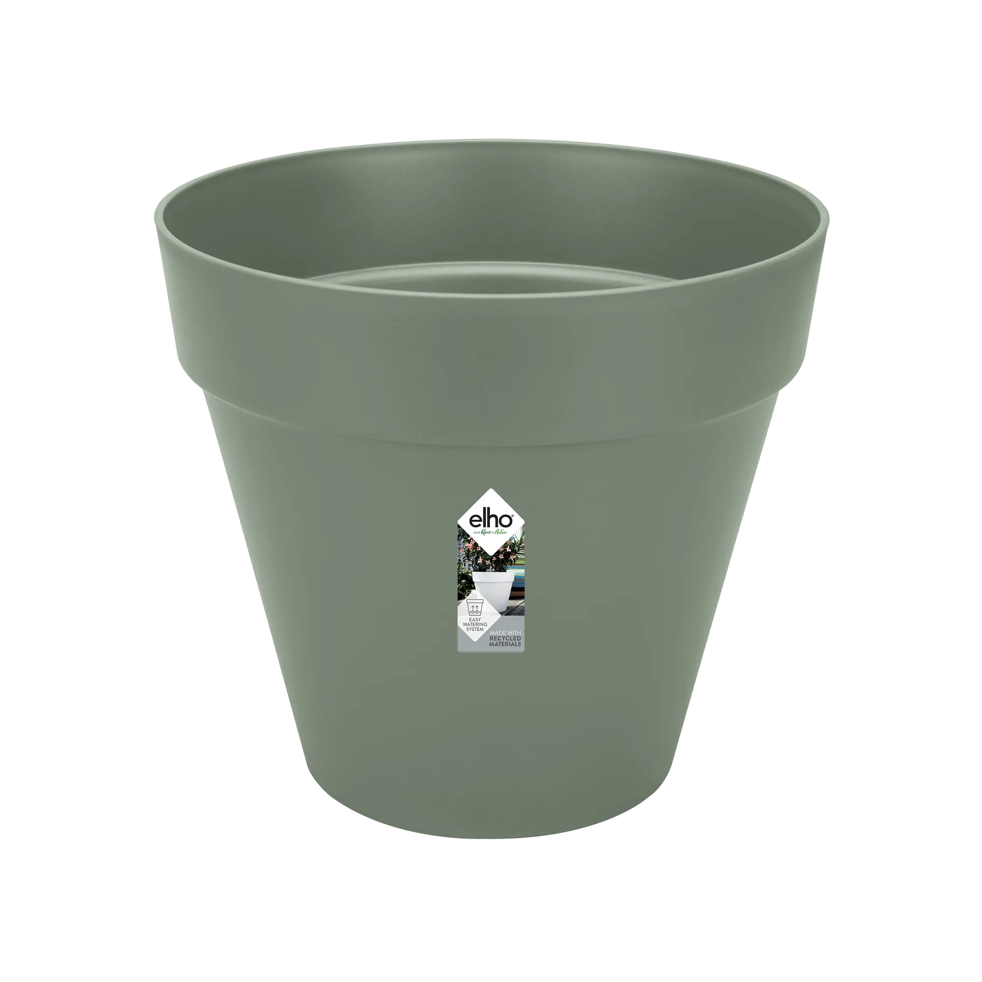 Elho Loft Urban Round Wheels 50 (Green) - Image 2