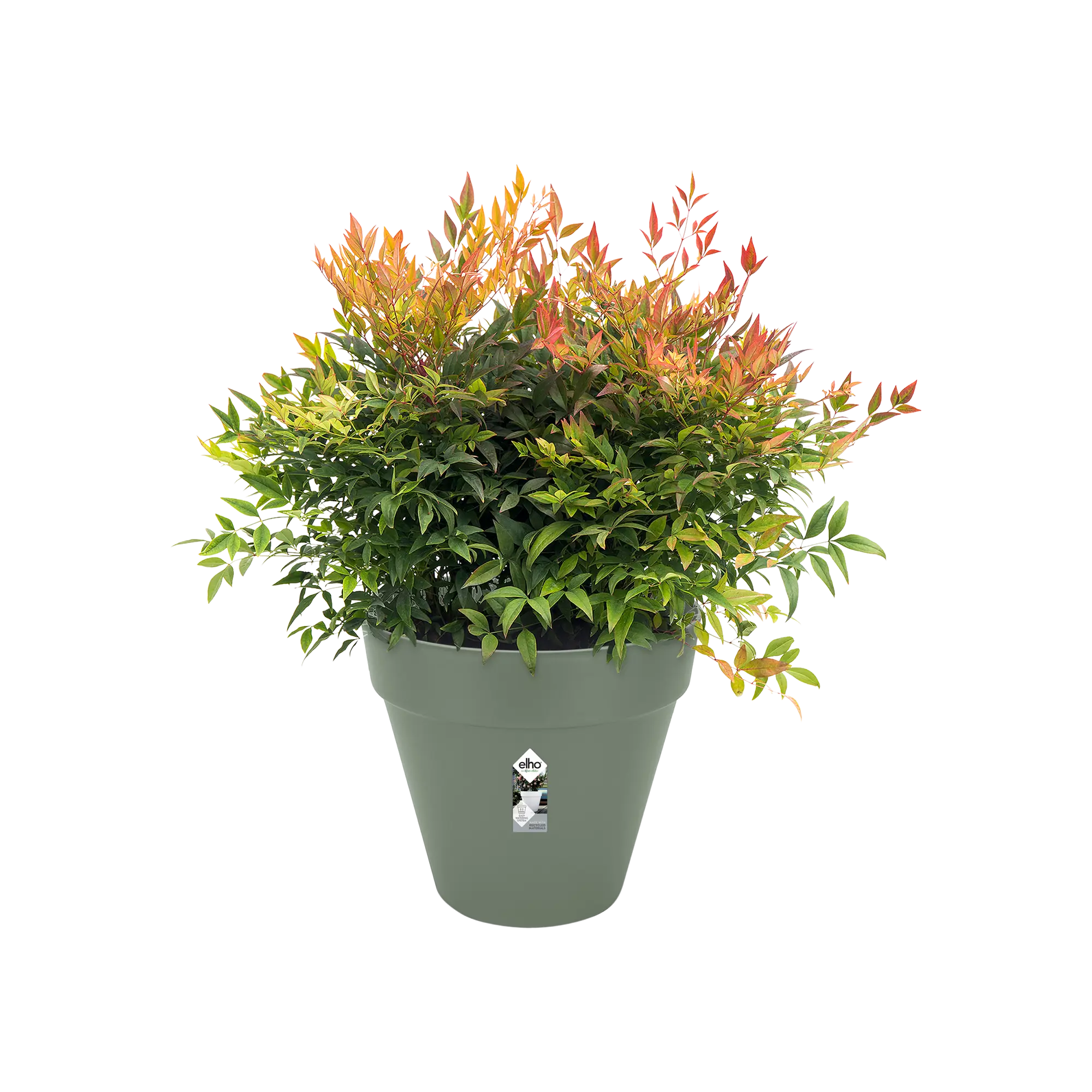 Elho Loft Urban Round Wheels 50 (Green) - Image 3