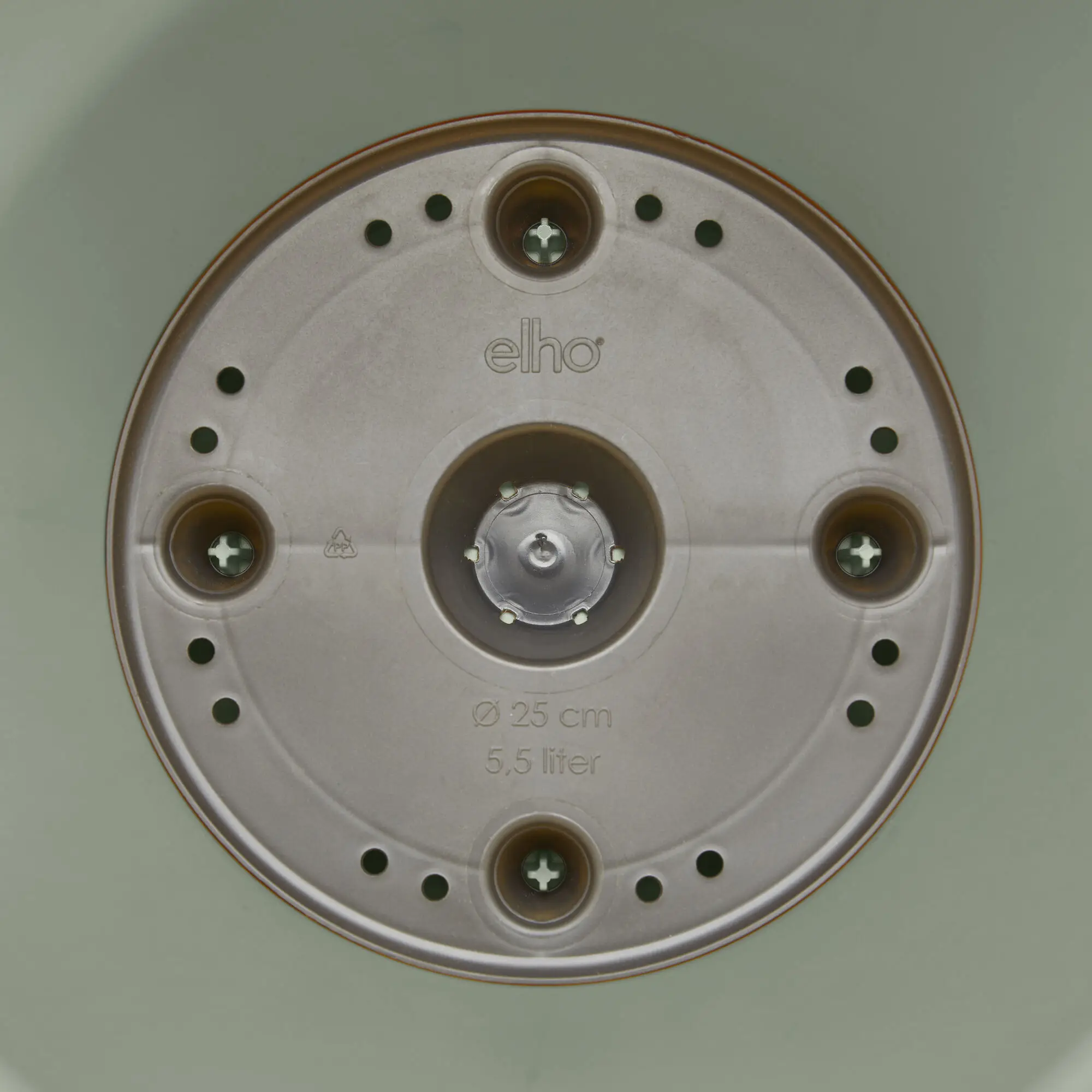 Elho Loft Urban Round Wheels 50 (Green) - Image 4