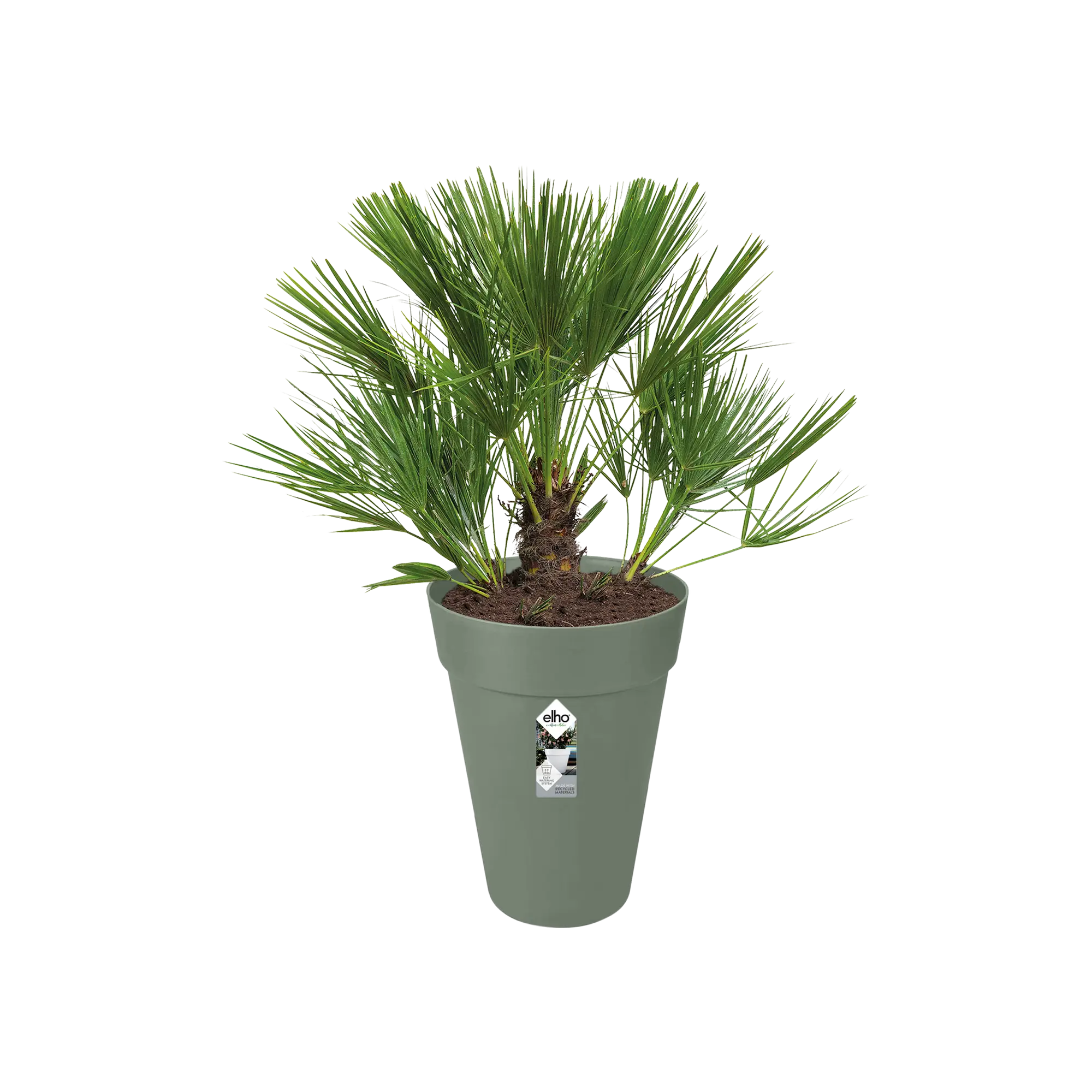 Elho Loft Urban Round High 35 (Green) - Image 3