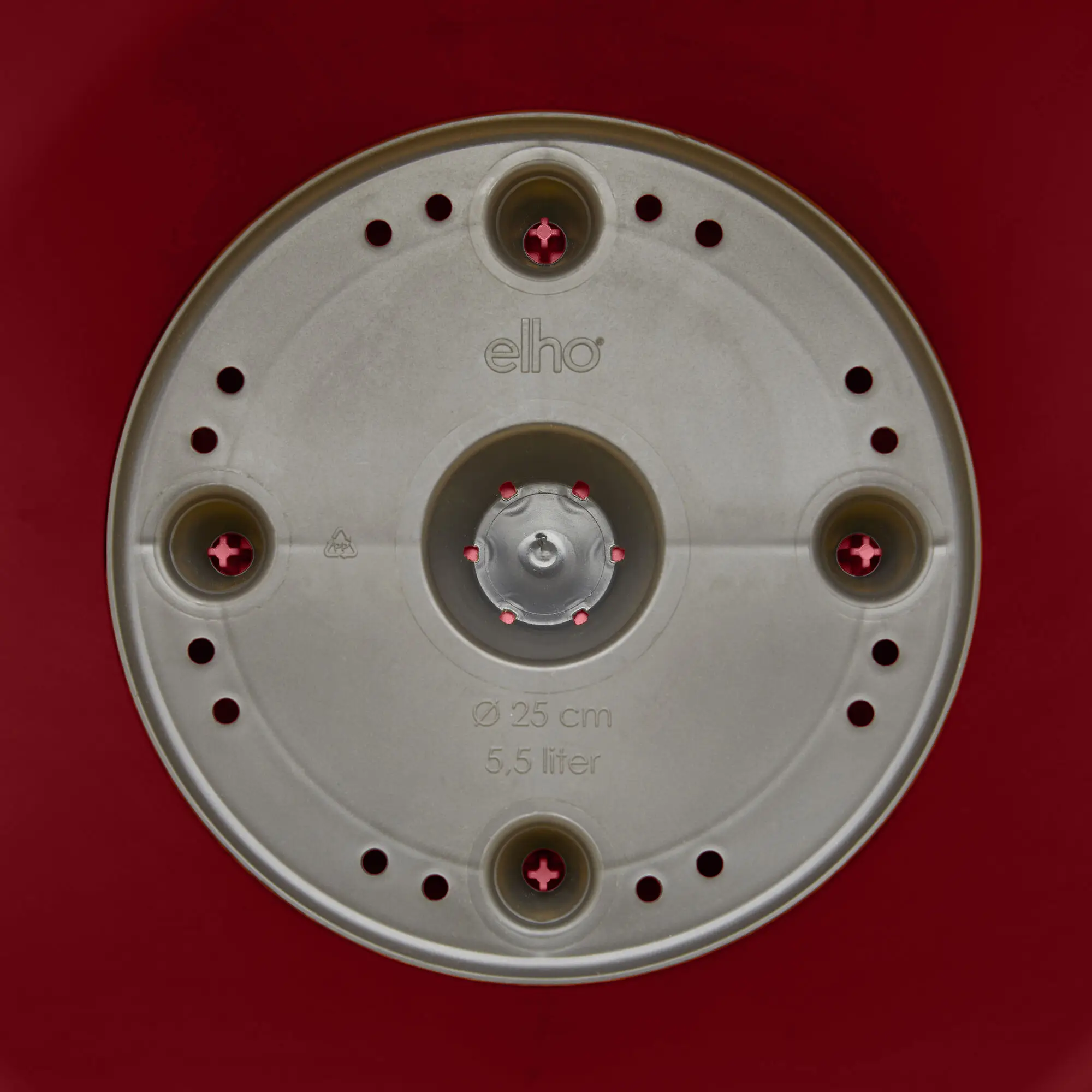 Elho Loft Urban Round High 35 (Red) - Image 4