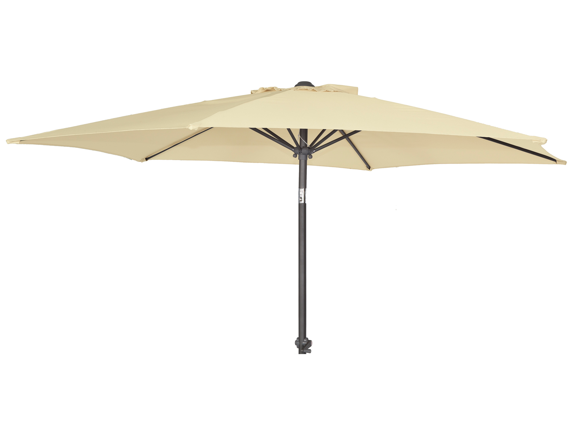 RW Alexander Rose Parasol With Tilt - 270cm Diameter (Ecru/Cream)