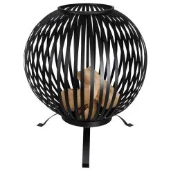 Esschert Fire Ball Stripes Black