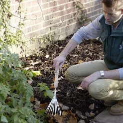 Burgon And Ball RHS Stainless Mid Handled Shrub Rake