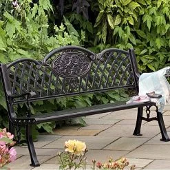 Ravello - Aluminium Bench (Bronze)