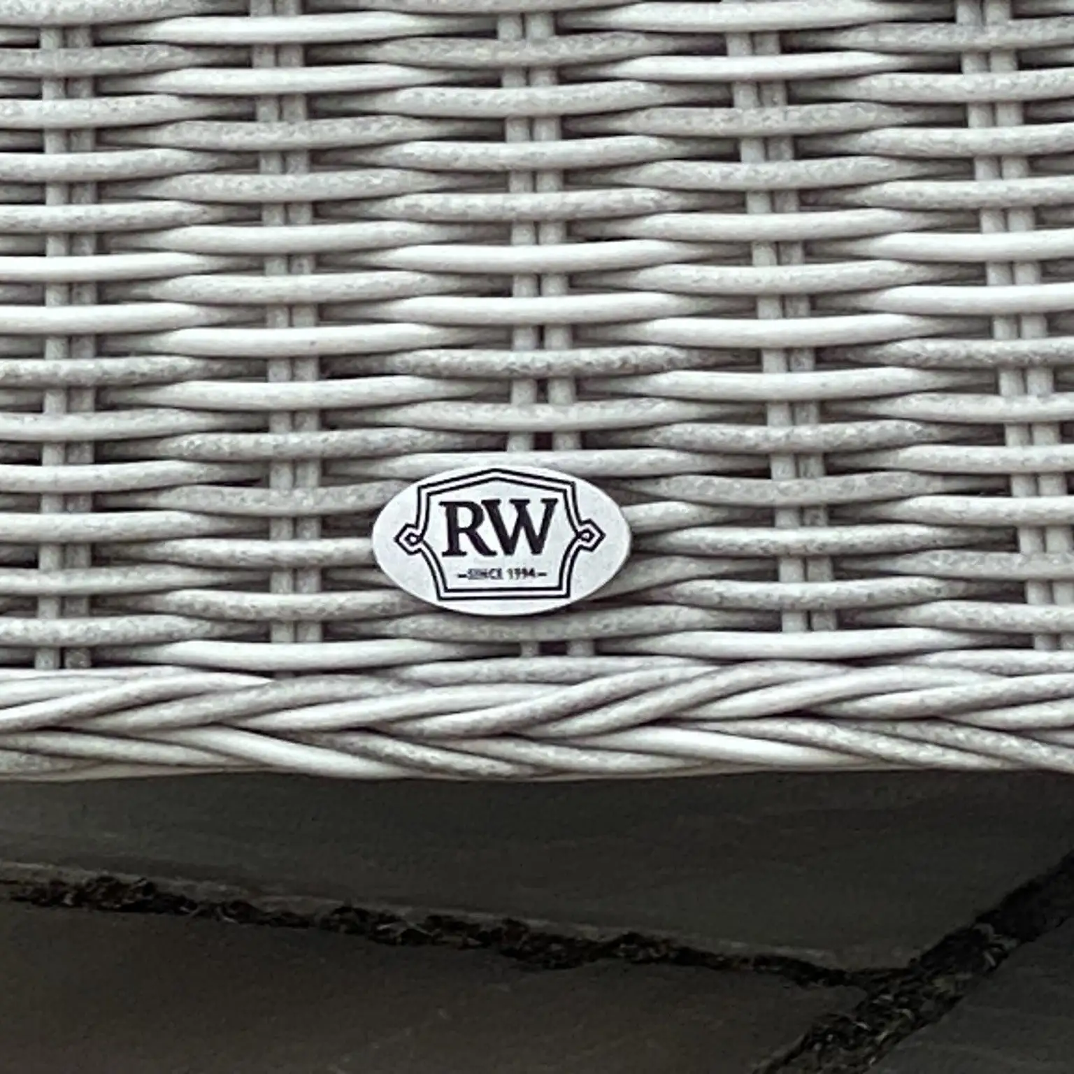 Sepino - 6 Seater Set With Round Table & Lazy Susan (Light Grey) - Image 9