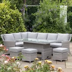 Barcelona - Corner Dining Set (Grey)